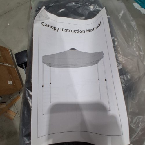 MASTERCANOPY DURABLE POP UP CANOPY TENT WITH ROLLER BAG - 6.6FT X 6.6FT - WHITE image 6
