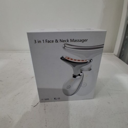 YOURMATE 3-IN-1 FACE & NECK MASSSAGER WITH 3 LEVELS - WHITE (MODEL: ES-1081) image 4