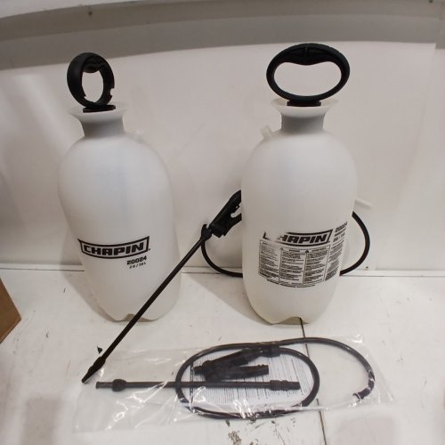 2PK CHAPIN LAWN AND GARDEN SPRAYER - 2GAL/7.6L - WHITE (MODEL: 20002) image 2