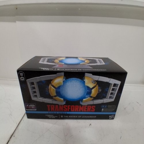 transformers studio series "the matrix of leadership" interactive collectible prop replica - grey/yellow/blue (model: G18895L0) image 4