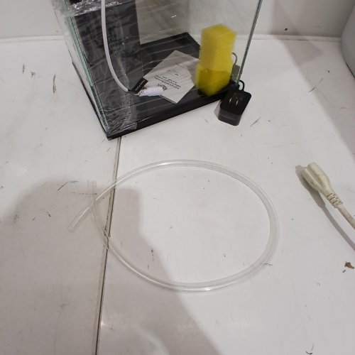 AQQA DESKTOP SELF-CLEANING SMALL AQUARIUM STARTER KIT - 3.7 GAL - BLACK (MODEL: AQ145) image 5