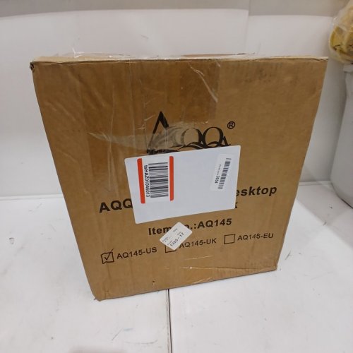 AQQA DESKTOP SELF-CLEANING SMALL AQUARIUM STARTER KIT - 3.7 GAL - BLACK (MODEL: AQ145) image 7