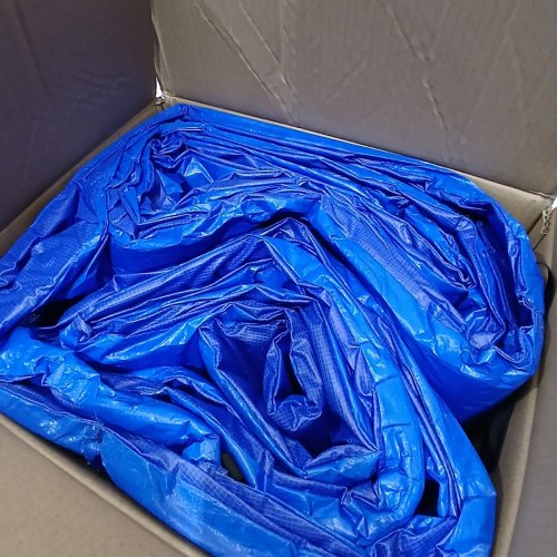 TRAMPOLINE REPLACEMENT SAFETY PAD SPRING PROTECTIVE COVER - 14FT - BLUE image 2