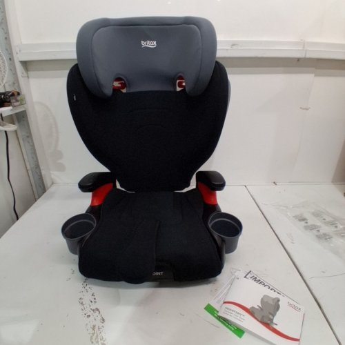 BRITAX HIGHPOINT FORWARD FACING BACKLESS BELT POSITIONING BOOSTER SEAT - 120LBS MAX - BLACK OMBRE (MODEL: ‎E1C253C) image 3