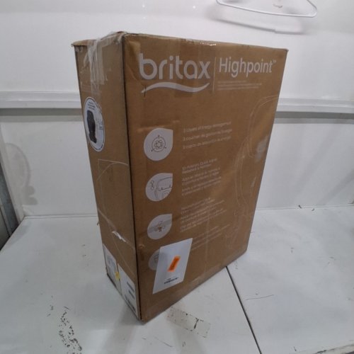 BRITAX HIGHPOINT FORWARD FACING BACKLESS BELT POSITIONING BOOSTER SEAT - 120LBS MAX - BLACK OMBRE (MODEL: ‎E1C253C) image 6
