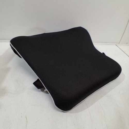 OBUSFORME CONTOURED GEL/MEMORY FOAM SEAT CUSHION - 17" X 11"- BLACK image 2