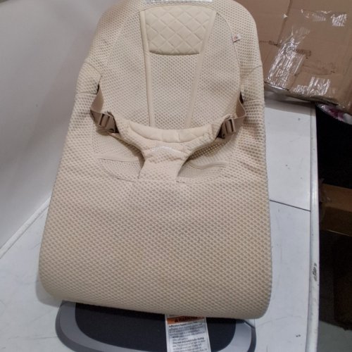 ERGOBABY EVOLVE 3-IN-1 ADJUSTABLE BOUNCER FOR NEWBORNS TO TODDLERS - UP TO 29LBS - CREAM MESH (MODEL: EVLBNCCRMMSHNA) image 3