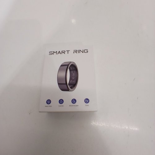 SMART BLOOD OXYGEN DETECTION RING - SIZE 11 - SILVER (MODEL: R02C) image 3