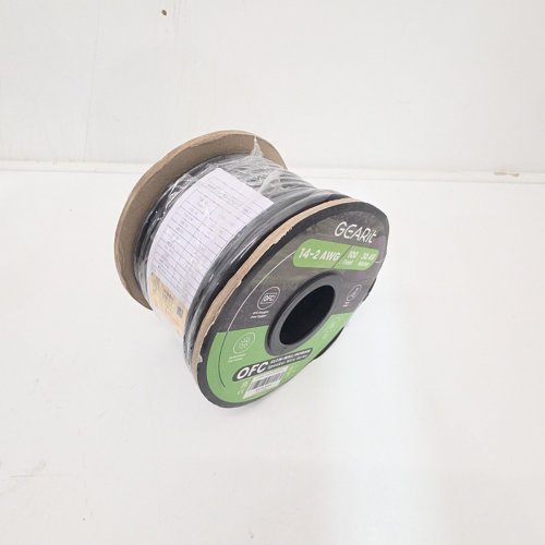 GEARIT INDOOR/OUTDOOR FLEXIBLE SPEAKER WIRE - 14AWG - 2 CONDUCTORS - 100FT - BLACK (MODEL: AZ-SPKR-14AWG-CL3-BK-100C2-FBA) image 3