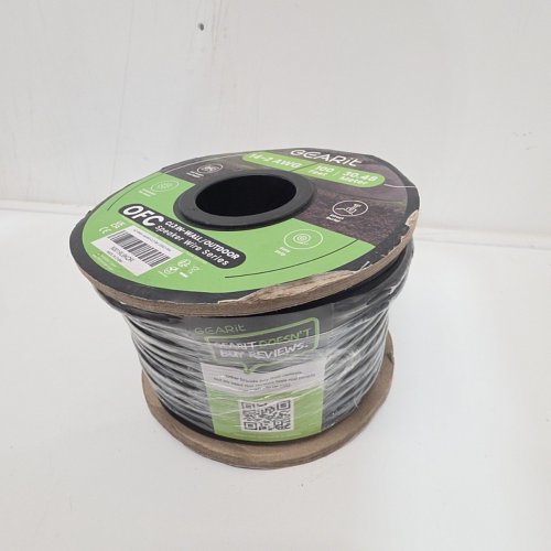 GEARIT INDOOR/OUTDOOR FLEXIBLE SPEAKER WIRE - 14AWG - 2 CONDUCTORS - 100FT - BLACK (MODEL: AZ-SPKR-14AWG-CL3-BK-100C2-FBA) image 4