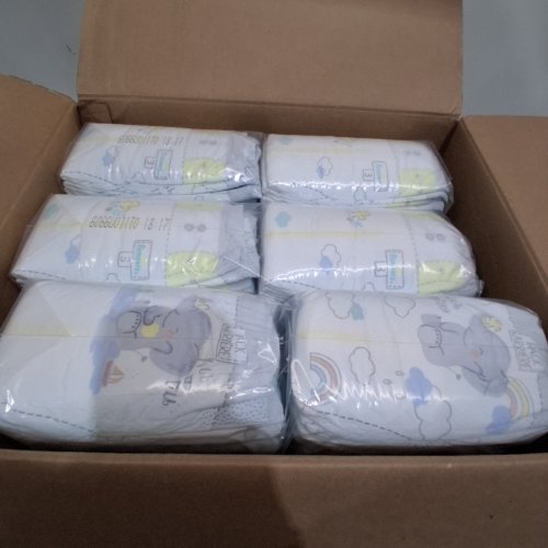 168PK PAMPERS SWADDLERS DISPOSABLE DIAPERS - SIZE 3 (13-26LBS) image 2