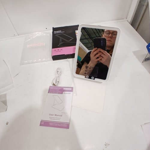AUXMIR LED MAKEUP MIRROR - WHITE (MODEL: BM-2313) image 4