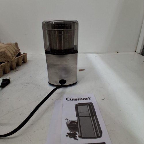 CUISINART ELEMENTAL SERIES GRIND CENTRAL AUTOMATIC COFFEE GRINDER - 18 CUPS - STAINLESS STEEL/BLACK (MODEL: DCG-12BCC) image 3