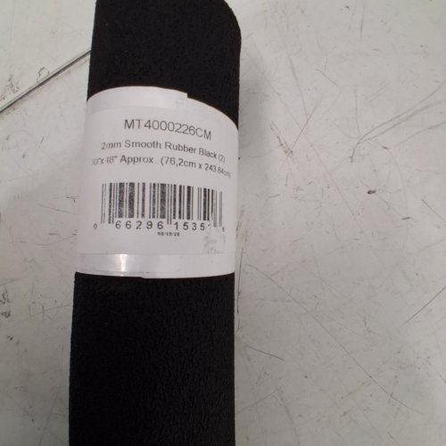 TIERRAVERDE TIERRE VERDE DECKPLATE COMMERCIAL RUBBER MAT - 3FT X 4FT -BLACK (MODEL: MT4000226CM) image 2