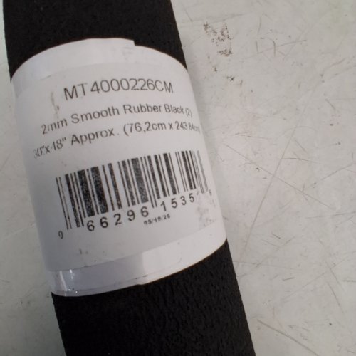 TIERRAVERDE TIERRE VERDE DECKPLATE COMMERCIAL RUBBER MAT - 3FT X 4FT -BLACK (MODEL: MT4000226CM) image 4