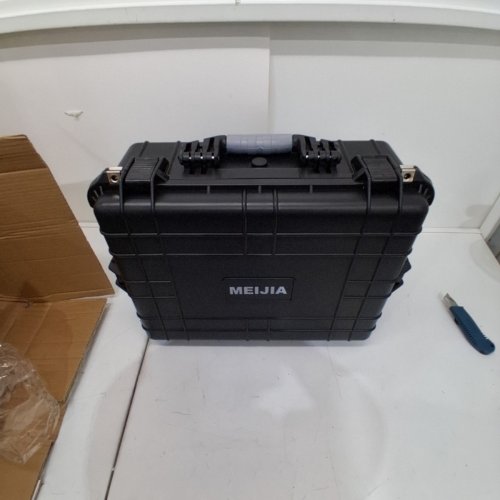 MEIJIA ALL WEATHER WATERPROOF HARD PROTECTIVE CAMERA CASE - 19.7" X 15.7" X 7.4" - BLACK image 2
