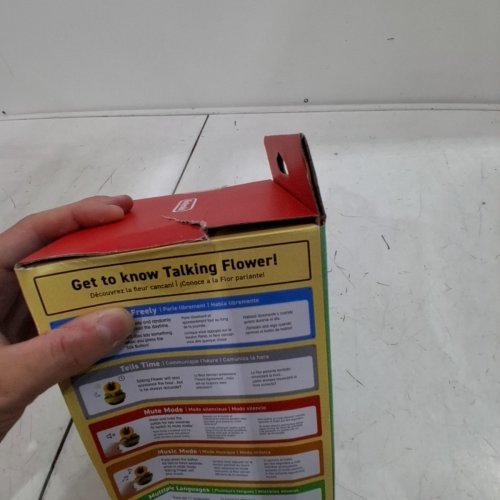 NINTENDO SUPER MARIO TALKING FLOWER TOY - YELLOW image 3