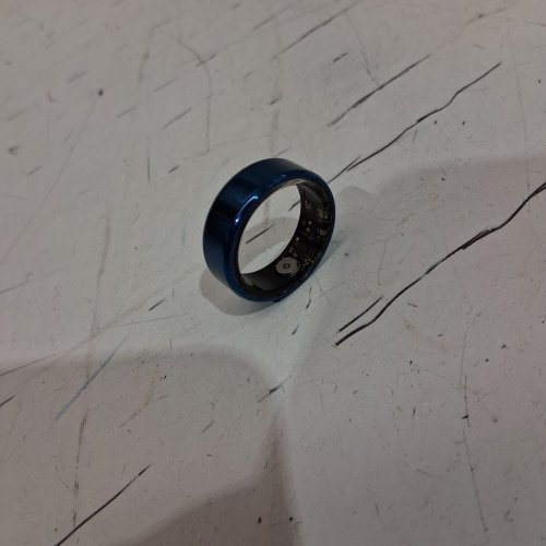 UNISEX SMART RING HEALTH SLEEP MONITORING STEP COUNTER COMBATIBLE WITH JYOUPRO APP- SIZE 12 - BLUE image 3