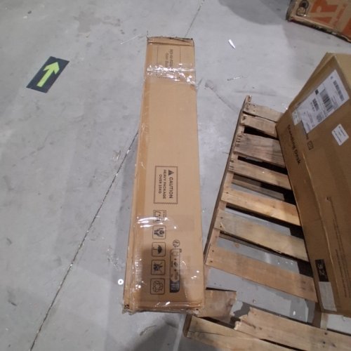 NICETREE SHOE CABINET WITH 2 FLIP DRAWERS AND METAL LEGS - 42" X 31.5" - BLACK (MODEL: NT-SC01) image 4