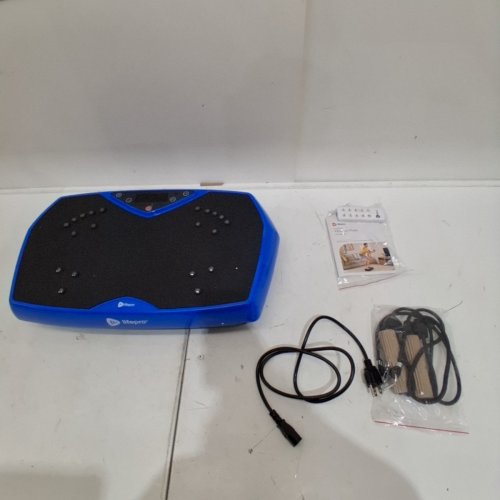 LIFEPRO WHOLE FULL BODY VIBRATION PLATE EXERCISE MACHINE WITH MAGNETIC ACUPOINTS - BLUE/BLACK (MODEL: LP-HXPLT-BLU) image 3