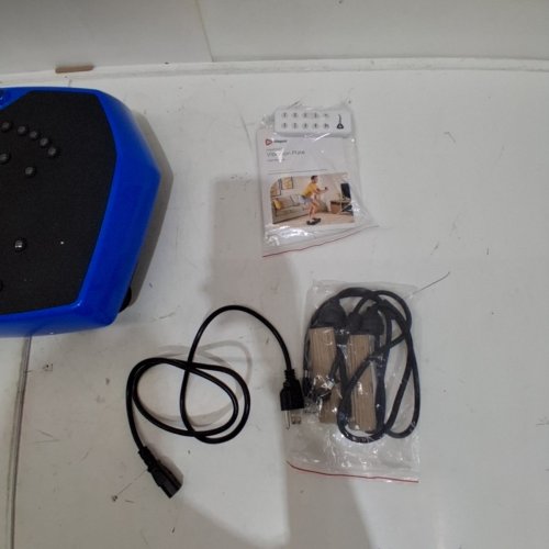 LIFEPRO WHOLE FULL BODY VIBRATION PLATE EXERCISE MACHINE WITH MAGNETIC ACUPOINTS - BLUE/BLACK (MODEL: LP-HXPLT-BLU) image 4