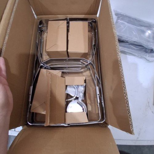 4PK STAINLESS STEEL PARTY SIZED CHAFING DISHES - 9 QT - SILVER image 3