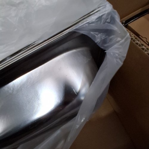 4PK STAINLESS STEEL PARTY SIZED CHAFING DISHES - 9 QT - SILVER image 6
