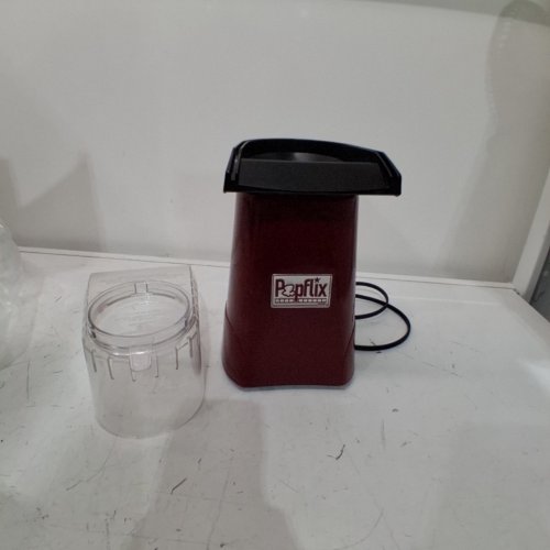 POPFLIX HOT AIR POPCORN MAKER, CINEMA POPCORN MAKER, 10 CUPS OF POPCORN - RED (MODEL: PF-2978CRJ) image 3