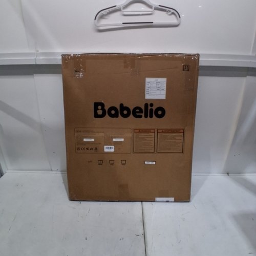BABELIO 2-IN-1 EASY SWING AUTO CLOSE BABY/DOG GATE FOR STAIRS - 26" - 43" X 28" - WHITE (MODEL: BEBAM17) image 4