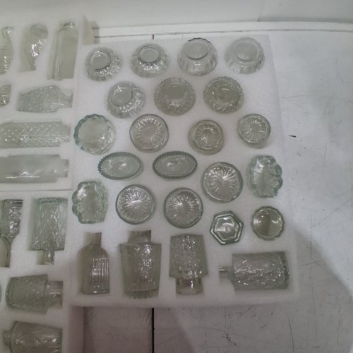 64PC GLASS BUD ASSORTED VASES MINI GLASS VASES - ASSORTED image 3