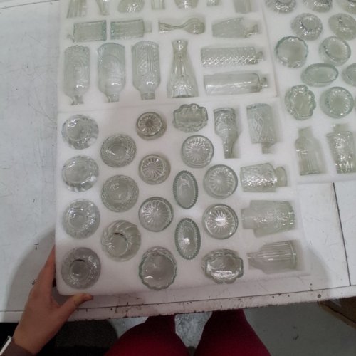 64PC GLASS BUD ASSORTED VASES MINI GLASS VASES - ASSORTED image 5
