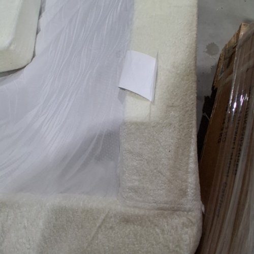 ENHOMEE BOUCLE CLOUD BED FRAME - BEIGE - FULL image 3