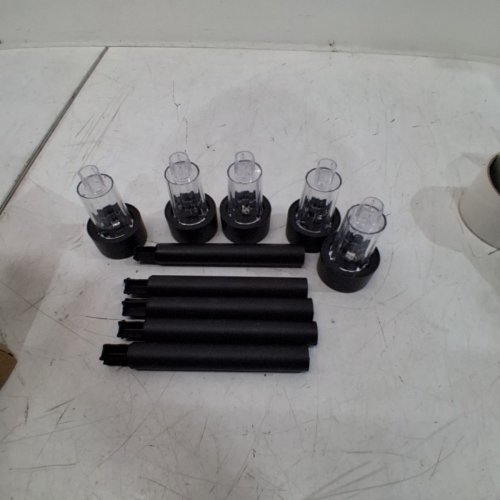 5PC SOLAR LED PATHWAY GARDEN STAKE LIGHTS FOR OUTDOOR - BLACK image 4