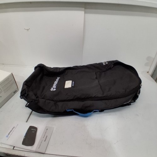 UPPABABY RUMBLESEAT/BASSINET TRAVEL BAG WITH TRAVELSAFE - BLACK / BLUE (MODEL 0273) image 3