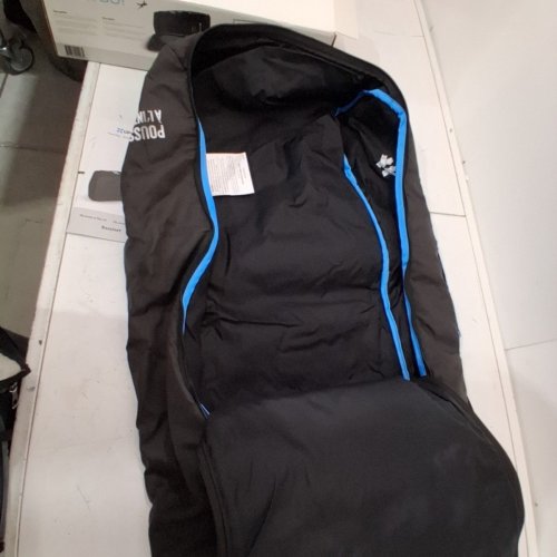 UPPABABY RUMBLESEAT/BASSINET TRAVEL BAG WITH TRAVELSAFE - BLACK / BLUE (MODEL 0273) image 5