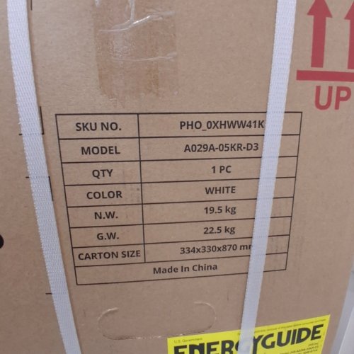 GARVEE PORTABLE AIR CONDITIONER - 8,000 BTU - WHITE (MODEL: A029A-05KR-D3) image 2
