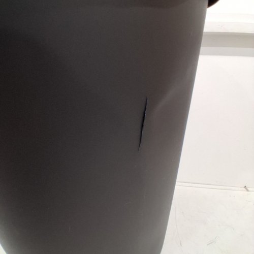 RUBBERMAID OAL TOUCH TOP TRASH CAN- 13GAL - GREY image 3