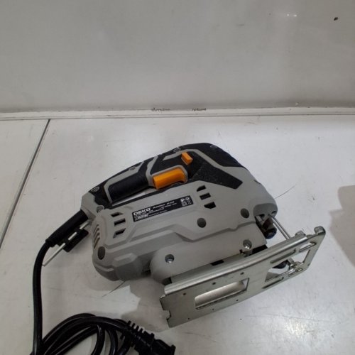DEKOPRO ELECTRIC CORDED JIGSAW TOOL WITH 6 VARIABLE SPEED, 4 ORBITAL SETTINGS, ±45° BEVEL CUTTING - GREY - (MODEL: DKJS55XL65) image 4