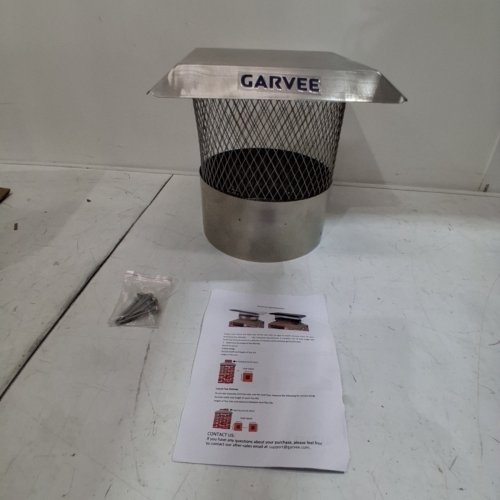 GARVEE CHIMNEY SPECIFICATION - 11" - SILVER (MODEL: PHO-34D75GG3) image 2