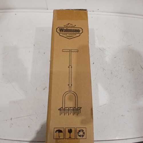 WALENSEE MANUAL LAWN AERATOR / DETHATCHING SOIL SPIKE WITH HANDLE - 2.3" SPIKES image 4