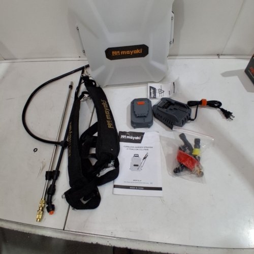 MAYOKI LAWN GARDEN SPRAYER COMPATIBLE WITH DEWALT 18V BATTERY (TOOL ONLY) - 3GAL- GREY (MODEL: MFSP12L-01) image 4