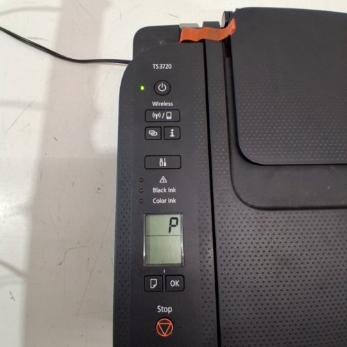CANON PIXMA TS3720 WIRELESS ALL-IN-ONE COLOUR PRINTER - BLACK (MODEL: K10617) image 2