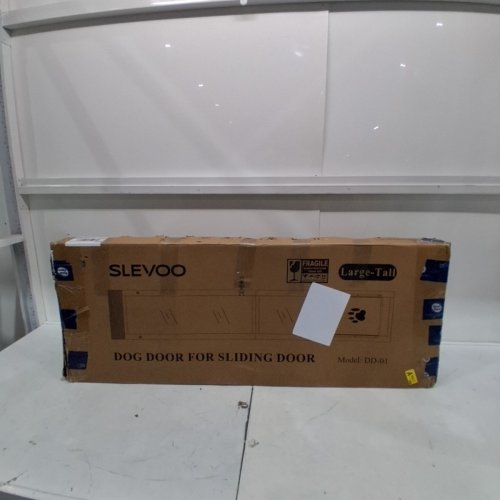 SLEVOO DOG DOOR FOR SLIDING GLASS DOOR - 79 1/5" TO 82" X 11.4 " - LARGE TALL - WHITE (MODEL: DD-01) image 5