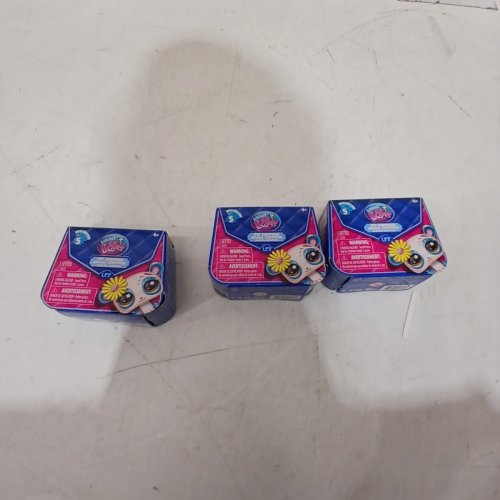 3PK LITTLEST PET SHOP COLLECTIBLE SURPRISE PET FIGURE image 3