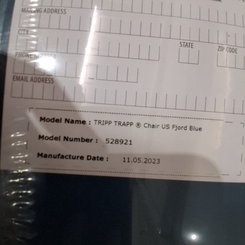 STOKKE TRIP TRAPP ADJUSTABLE HIGH CHAIR - 300LB MAX - FJORD BLUE (MODEL:528921) image 3