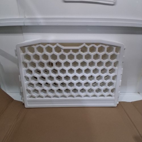 IRIS USA 6-PANEL EXERCISE PET PLAYPEN - 24" X 35" - WHITE HONEYCOMB (MODEL: CI-606E) image 2