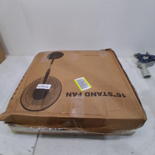 LASKO OSCILLATING 16″ ADJUSTABLE PEDESTAL STAND FAN - BLACK (S16612) image 5