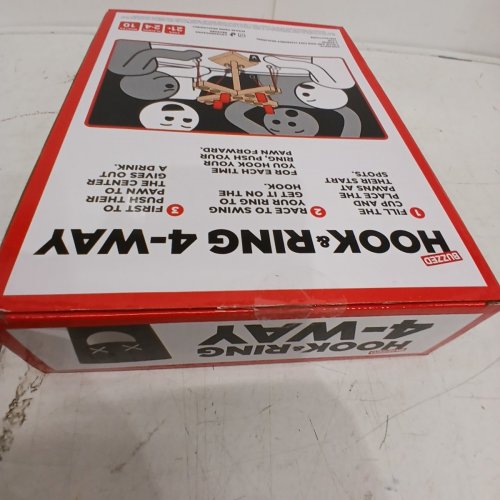 BUZZED HOOK AND RING 4-WAY RING TOSS DRINKING GAME - 2-4 PLAYERS image 3