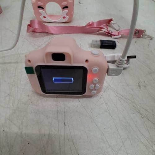 KIDS DIGITAL CAMERA WITH MICRO SD - 1080HD - PINK/FOX image 2