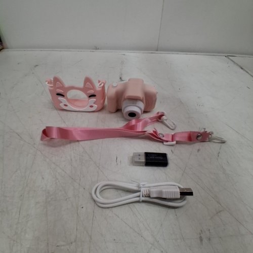 KIDS DIGITAL CAMERA WITH MICRO SD - 1080HD - PINK/FOX image 3